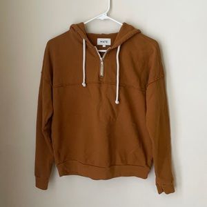 MATE the Label Quarter Zip Hoodie